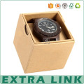 Завод опытный изготовленный на заказ Коробка роскошные бумага Kraft часы с вставкой пены